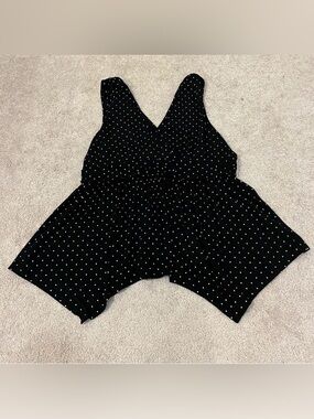 Torrid Polka Dot Tank Top with Handkerchief Hem